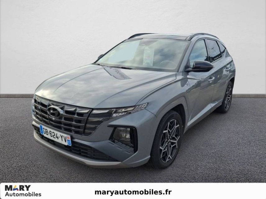 75010 : Hyundai Paris Nord - Goncourt Automobiles - HYUNDAI TUCSON N Line Executive - TUCSON IV - Gris - Boîte automatique - Essence / Courant électrique