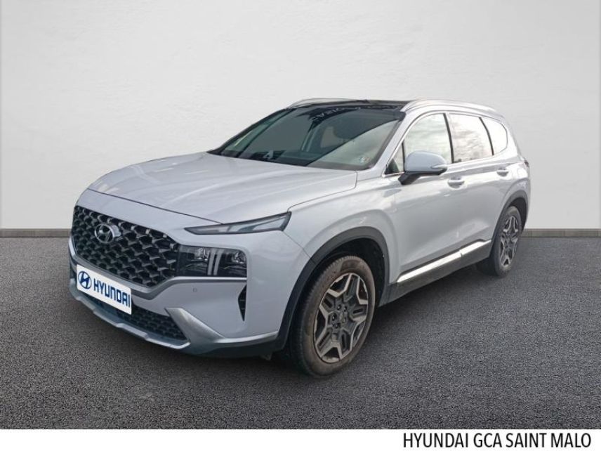 35400 : Hyundai Saint-Malo - GCA - HYUNDAI Santa Fe - Santa Fe - Glacier White Métal - Traction - Hybride : Essence/Electrique