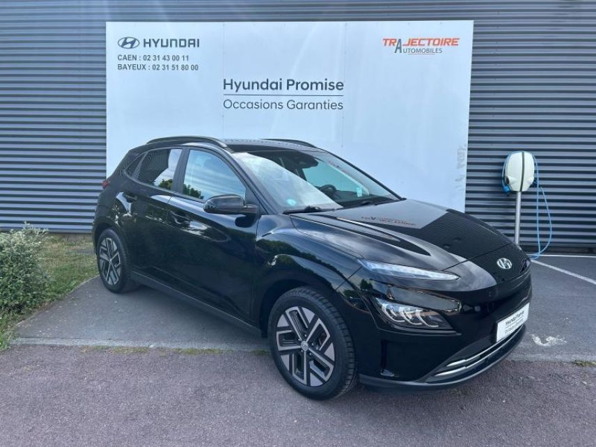 14112 : Hyundai Caen - Trajectoire Automobiles - HYUNDAI Kona - Kona - Phantom Black - Traction - Electrique