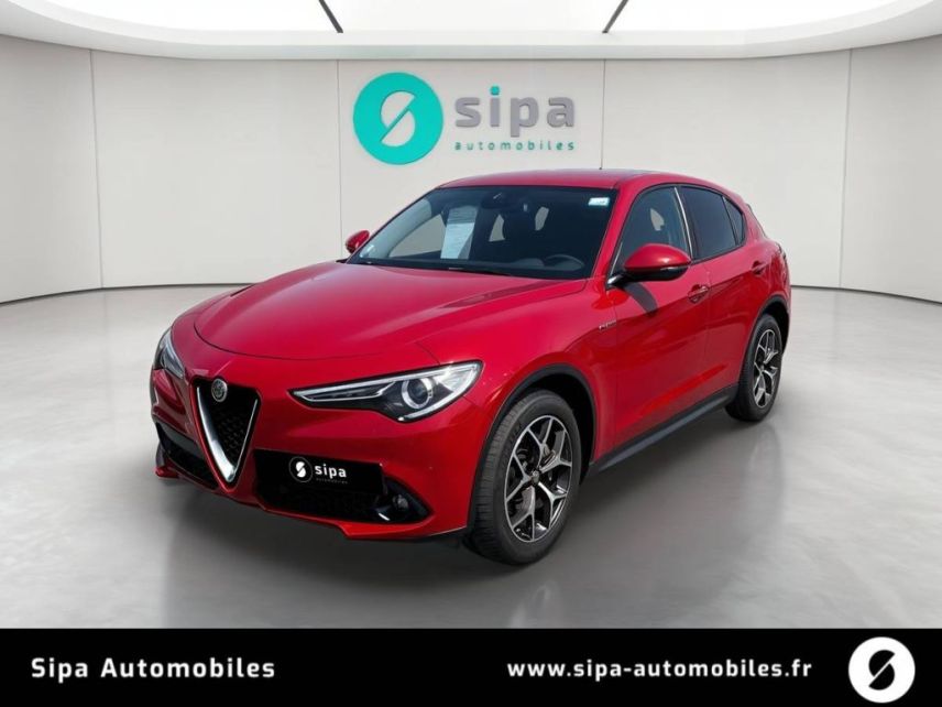75010 : Hyundai Paris Nord - Goncourt Automobiles - ALFA ROMEO STELVIO MY21 Super - STELVIO - ROUGE - Boîte automatique - Diesel