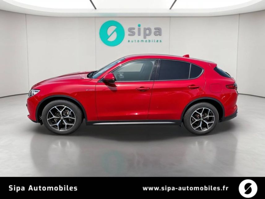 75010 : Hyundai Paris Nord - Goncourt Automobiles - ALFA ROMEO STELVIO MY21 Super - STELVIO - ROUGE - Boîte automatique - Diesel