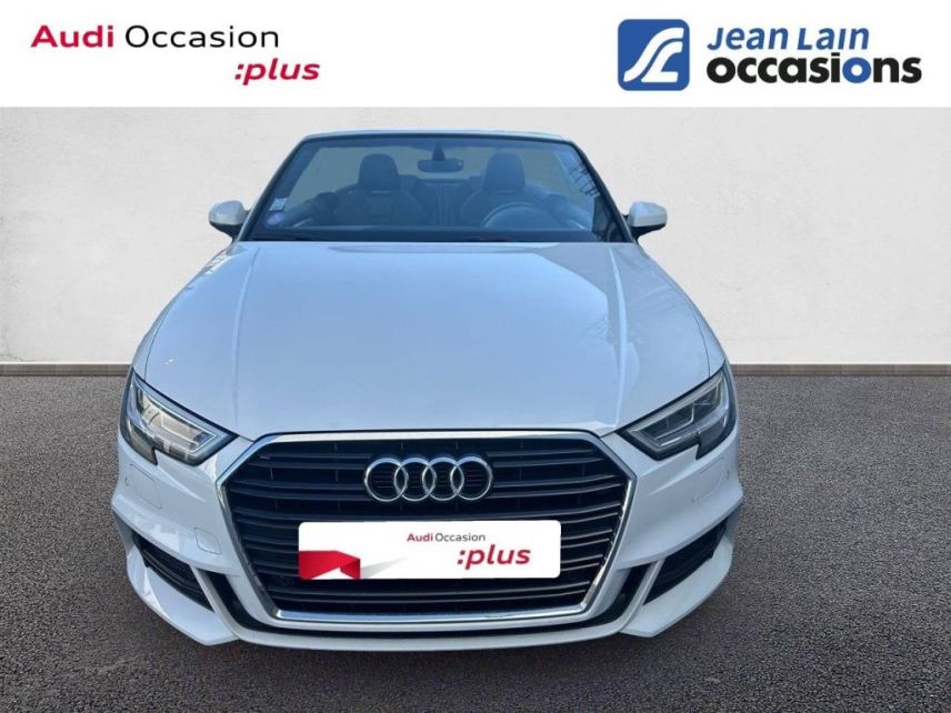 75010 : Hyundai Paris Nord - Goncourt Automobiles - AUDI A3 CABRIOLET S Line Plus - A3 III - Blanc - Boîte séquentielle - Essence sans plomb