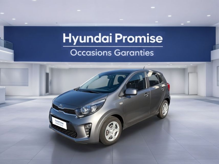 75010 : Hyundai Paris Nord - Goncourt Automobiles - KIA PICANTO Motion - PICANTO III - Gris - Boîte manuelle - Essence sans plomb