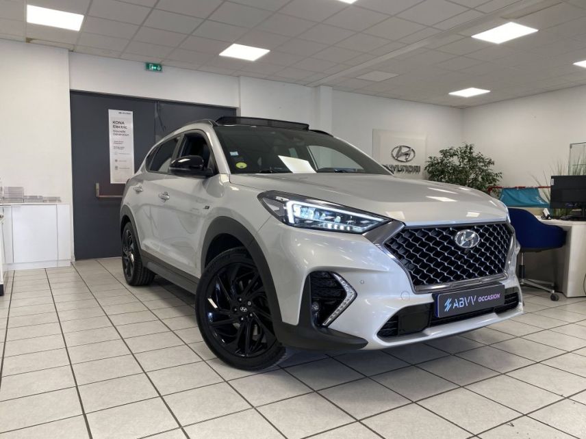 75010 : Hyundai Paris Nord - Goncourt Automobiles - HYUNDAI TUCSON N Line Executive - TUCSON III - Gris - Boîte séquentielle - Diesel