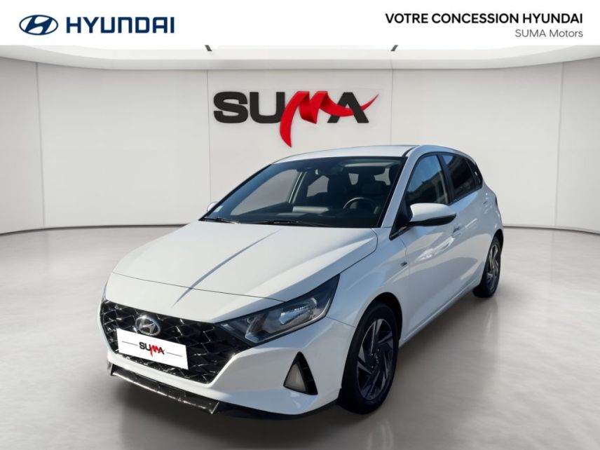 75010 : Hyundai Paris Nord - Goncourt Automobiles - HYUNDAI i20 Intuitive - i20 III - Blanc - Boîte manuelle - Essence sans plomb
