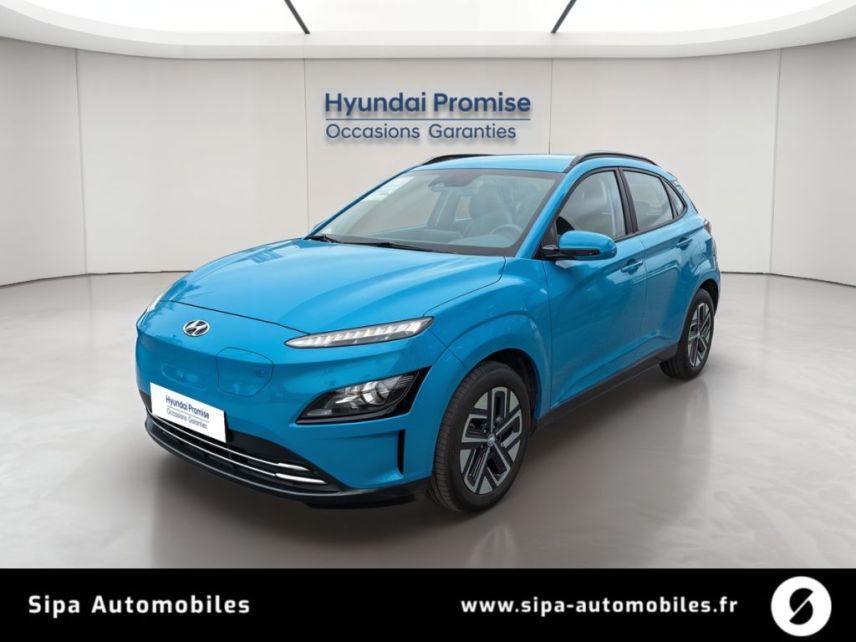 75010 : Hyundai Paris Nord - Goncourt Automobiles - HYUNDAI KONA ELECTRIC Intuitive - KONA ELECTRIQUE - Bleu - Automate à fonct. Continu - Courant électrique