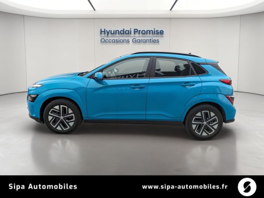75010 : Hyundai Paris Nord - Goncourt Automobiles - HYUNDAI KONA ELECTRIC Intuitive - KONA ELECTRIQUE - Bleu - Automate à fonct. Continu - Courant électrique