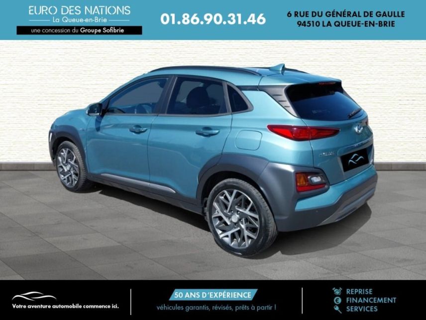 75010 : Hyundai Paris Nord - Goncourt Automobiles - HYUNDAI KONA HYBRID Creative - KONA - Bleu - Automate sequentiel - Essence / Courant électrique
