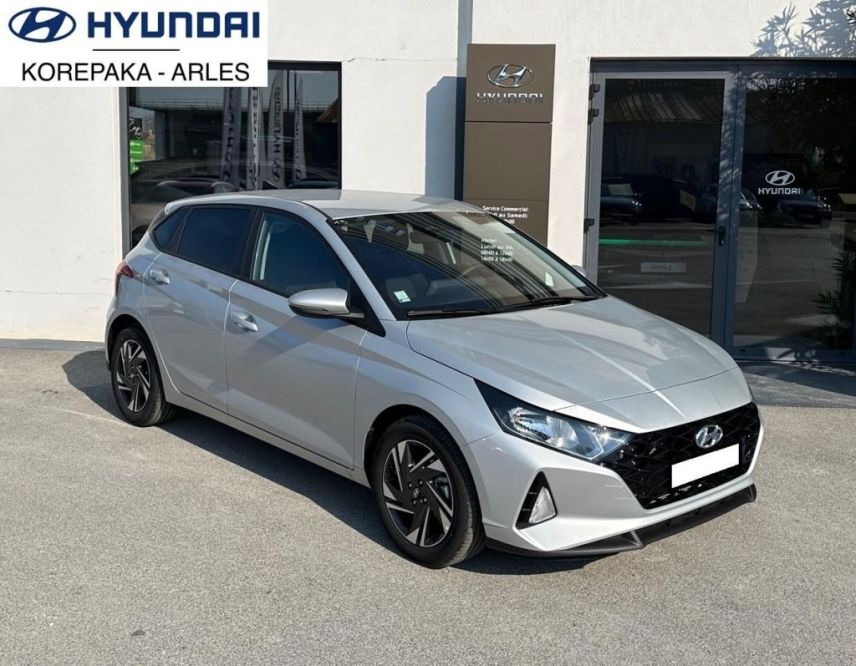 75010 : Hyundai Paris Nord - Goncourt Automobiles - HYUNDAI i20 Intuitive - i20 III - Gris - Boîte manuelle - Essence sans plomb