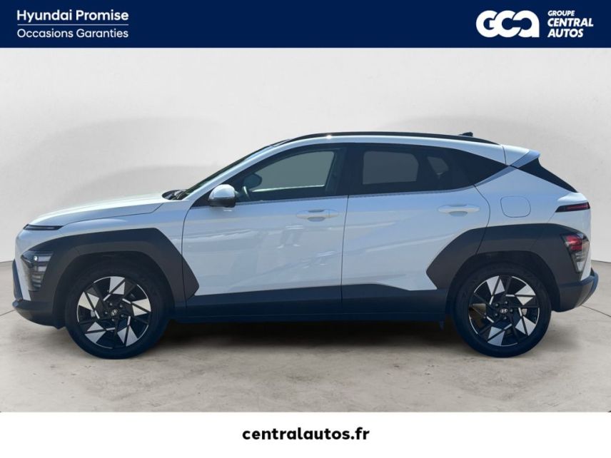 69340 : Hyundai Lyon Ouest - Groupe Central Autos - HYUNDAI KONA Executive - KONA II - Blanc - Automate sequentiel - Essence / Courant électrique