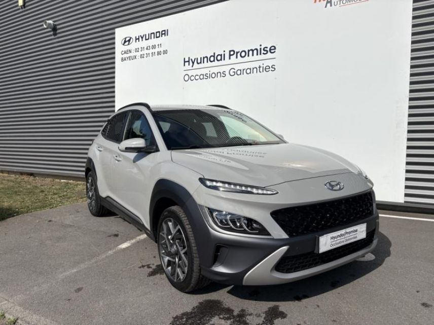 14112 : Hyundai Caen - Trajectoire Automobiles - HYUNDAI Kona - Kona - Cyber Grey Métal - Traction - Hybride : Essence/Electrique