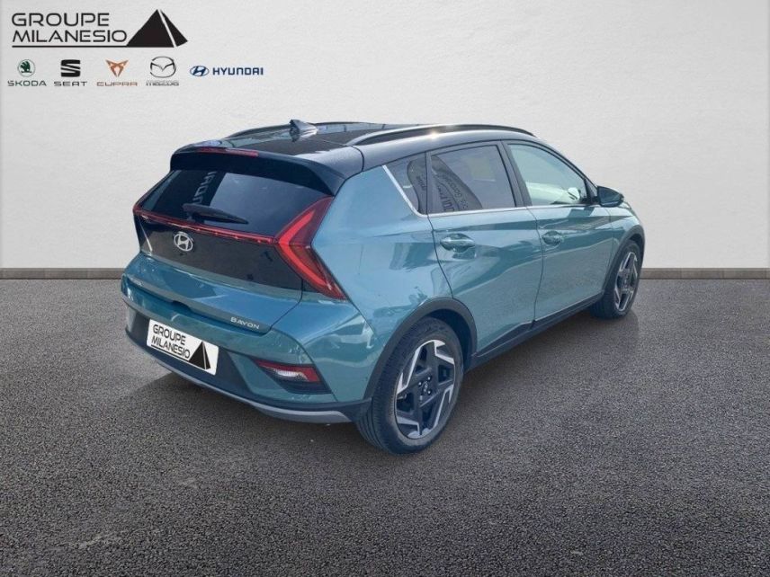 75010 : Hyundai Paris Nord - Goncourt Automobiles - HYUNDAI BAYON Executive - BAYON (05/2024) - Vert - Automate sequentiel - Essence sans plomb