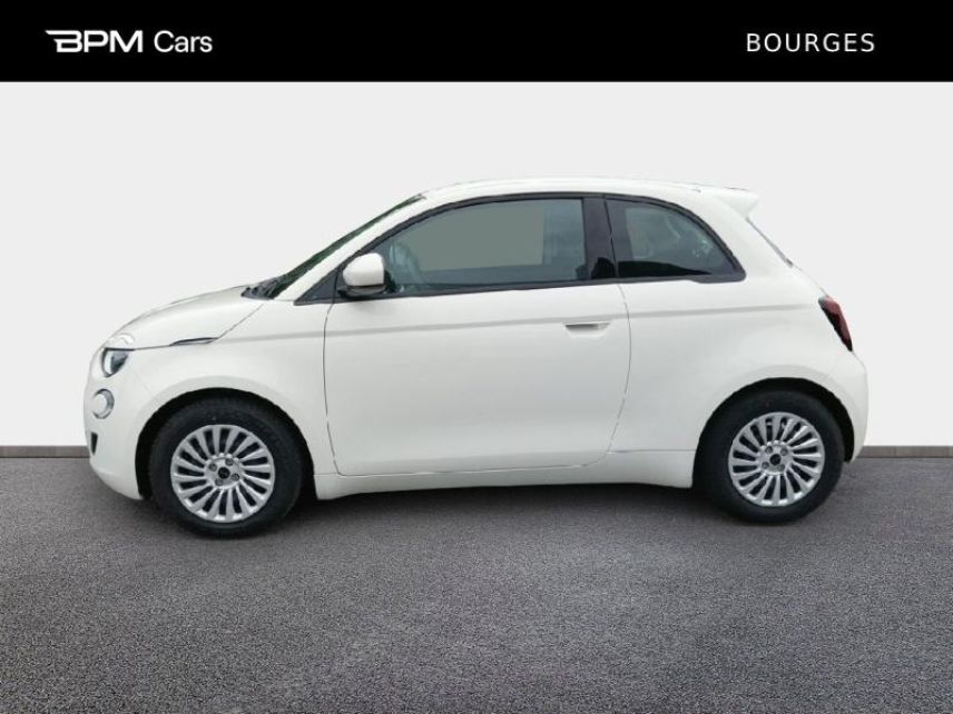 18230 : Hyundai Bourges - BPM Cars - FIAT 500 - 500 - Blanc - Traction - Electrique