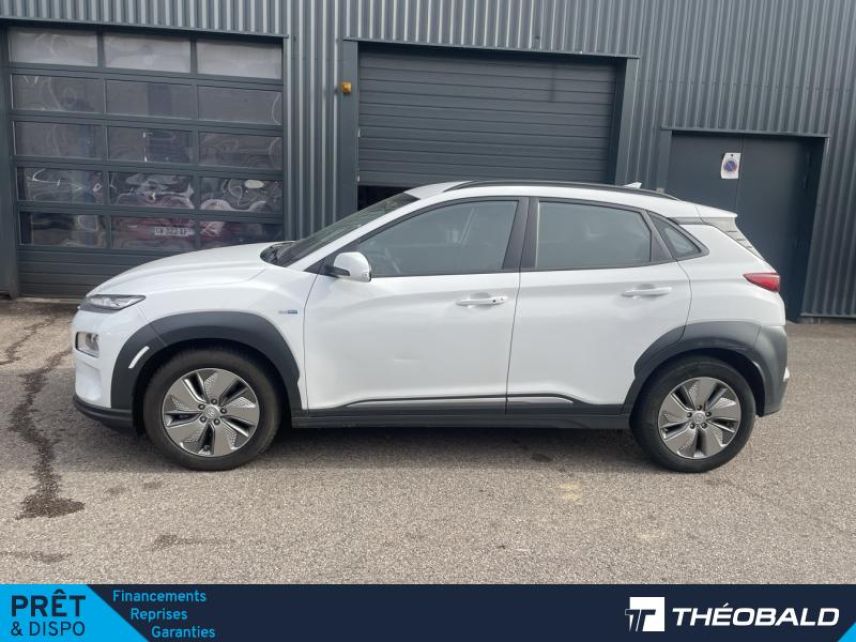 54520 : Hyundai Nancy - Théobald Automobiles - HYUNDAI Kona - Kona - Chalk White Métal - Traction - Electrique