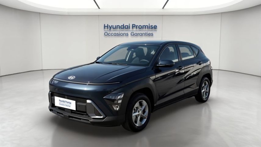 75010 : Hyundai Paris Nord - Goncourt Automobiles - HYUNDAI KONA Intuitive - KONA II - Bleu - Automate sequentiel - Essence / Courant électrique