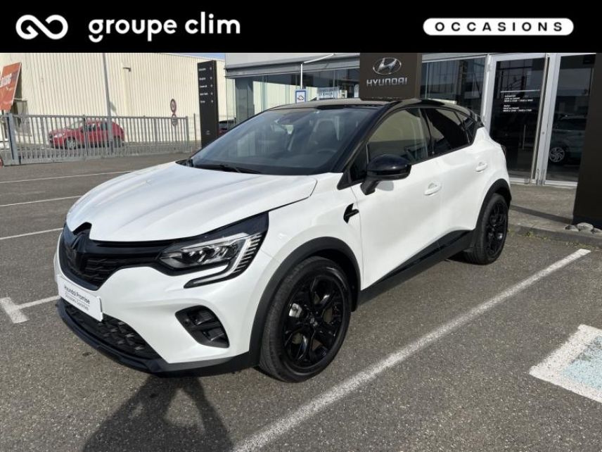 87280 : Hyundai Limoges - Motors Cars - RENAULT Captur - Captur - Blanc Nacré/Noir Etoile - Traction - Hybride : Essence/Electrique