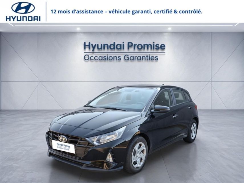 56000 : Hyundai Vannes - Park Lann Automobiles - HYUNDAI i20 - i20 - Phantom Black Métal - Traction - Essence