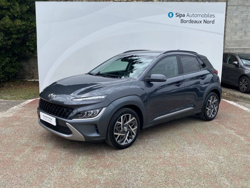 33110 : Hyundai Bordeaux Nord Le Bouscat - Sipa Automobiles - HYUNDAI KONA HYBRID Creative - KONA - Gris - Automate sequentiel - Essence / Courant électrique