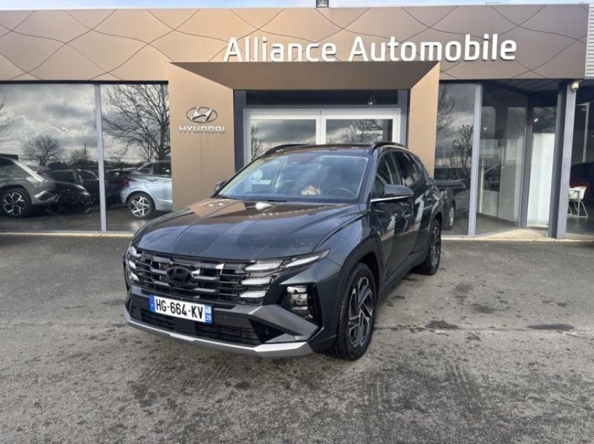 28600 : Hyundai Chartres - GCA - HYUNDAI Tucson - Tucson - Cypress Green Métal - Traction - Hybride rechargeable : Essence/Electrique