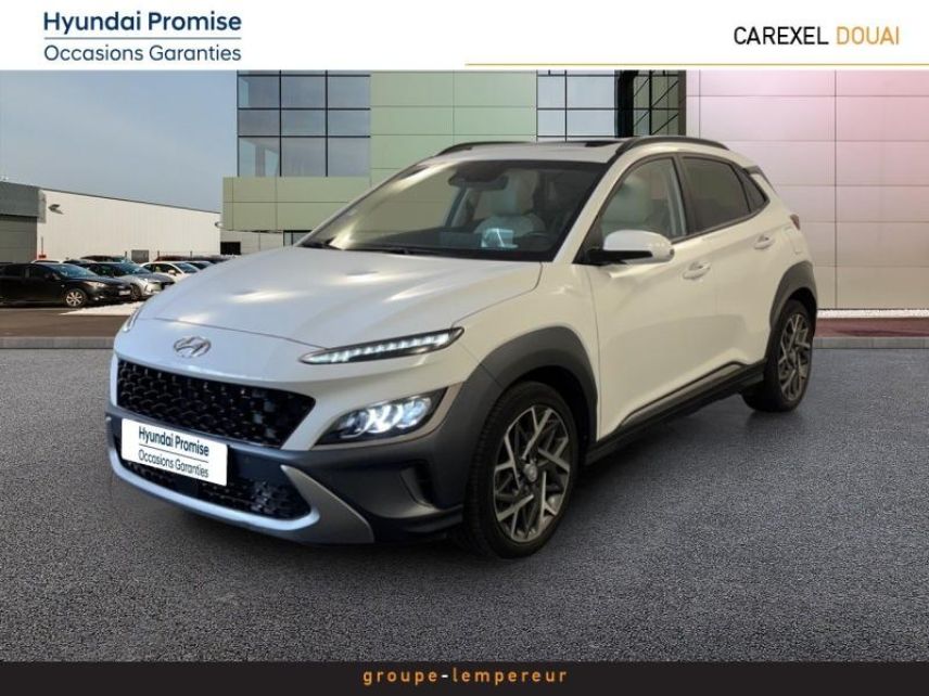 59187 : Hyundai Douai - Groupe Lempereur - HYUNDAI Kona - Kona - Atlas White - Traction - Hybride : Essence/Electrique