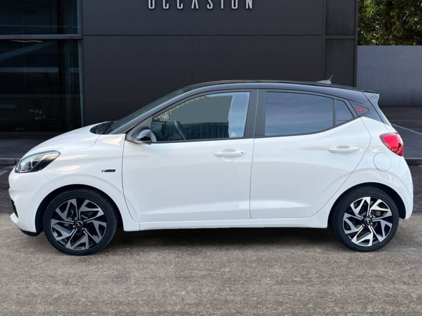 75010 : Hyundai Paris Nord - Goncourt Automobiles - HYUNDAI i10 N Line - i10 III - Blanc - Boîte manuelle - Essence sans plomb