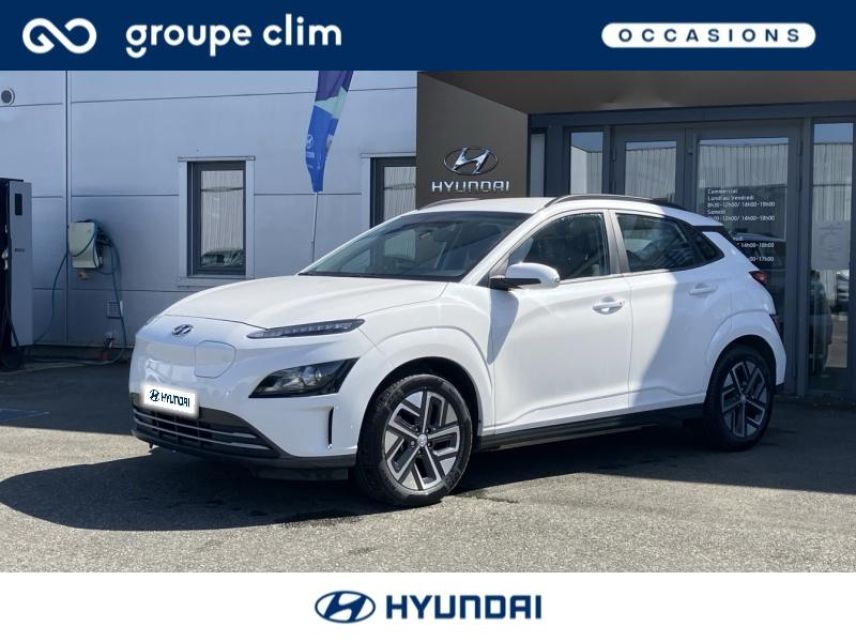 65000 : Hyundai - Groupe Clim - Tarbes - HYUNDAI Kona - Kona - Serenity White Métal - Traction - Electrique
