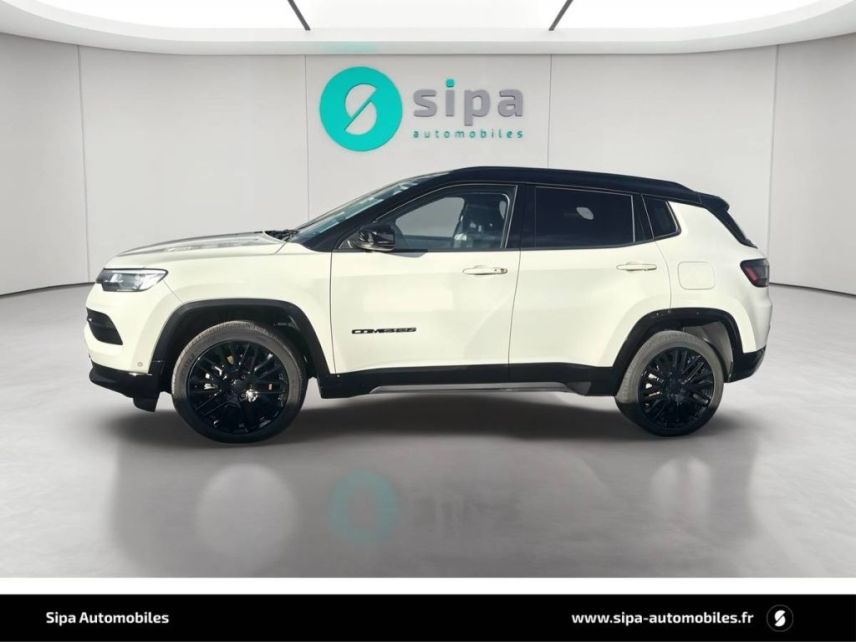 75010 : Hyundai Paris Nord - Goncourt Automobiles - JEEP COMPASS S - COMPASS II - NOIR - Boîte automatique - Essence / Courant électrique