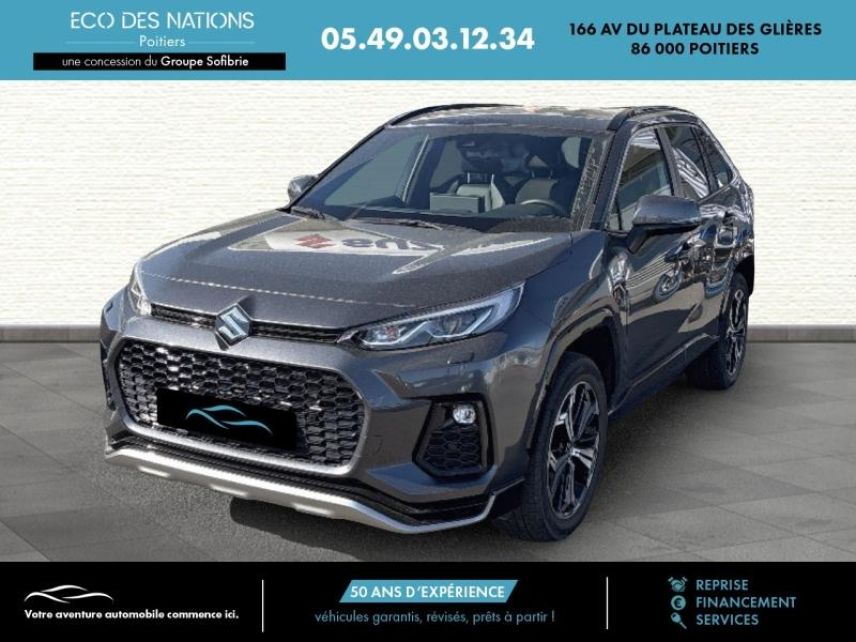 86000 : Hyundai Poitiers - Eco des Nations - SUZUKI Across - Across - Gris fonce - Transmission intégrale - Hybride rechargeable : Essence/Electrique