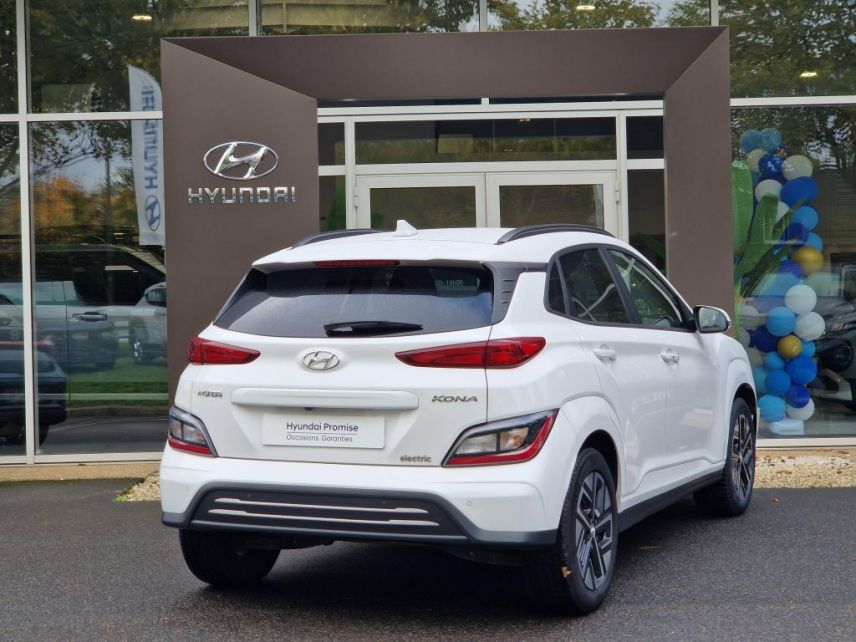 75010 : Hyundai Paris Nord - Goncourt Automobiles - HYUNDAI KONA ELECTRIC Intuitive - KONA ELECTRIQUE - Blanc - Automate à fonct. Continu - Courant électrique