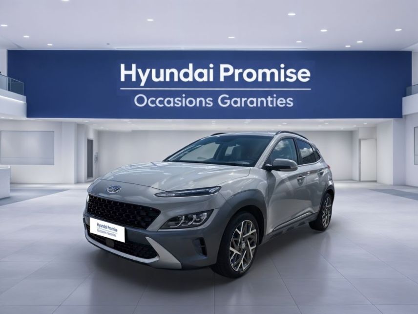 75010 : Hyundai Paris Nord - Goncourt Automobiles - HYUNDAI KONA HYBRID Executive - KONA - Gris - Automate sequentiel - Essence / Courant électrique