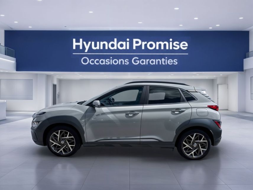 75010 : Hyundai Paris Nord - Goncourt Automobiles - HYUNDAI KONA HYBRID Executive - KONA - Gris - Automate sequentiel - Essence / Courant électrique