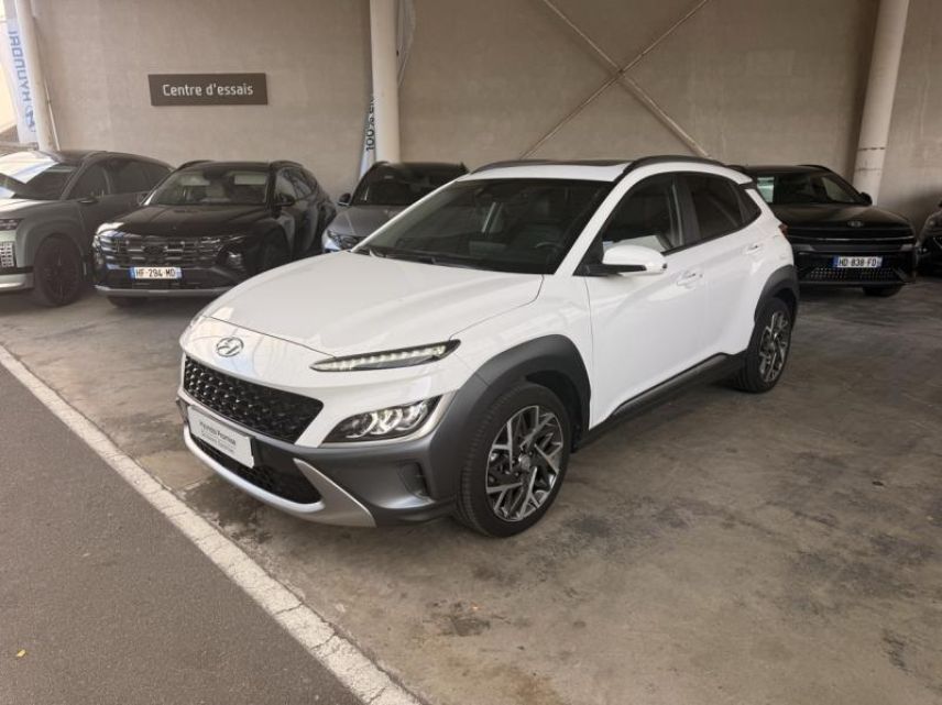 45000 : Hyundai Orléans Motors - HYUNDAI Kona - Kona - Atlas White - Traction - Hybride : Essence/Electrique