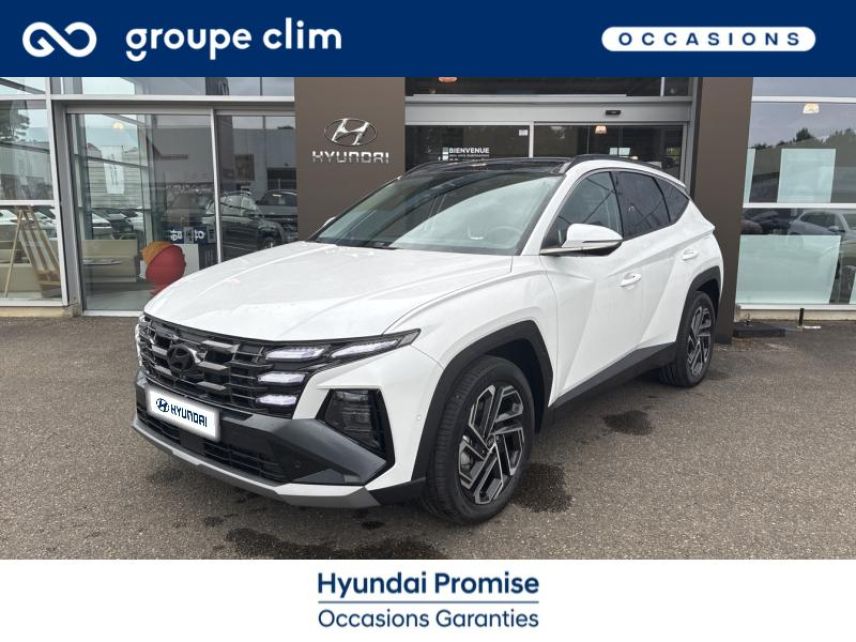 40280 : Hyundai Mont de Marsan i-AUTO - HYUNDAI Tucson - Tucson - Serenity White Métal - Traction - Hybride : Essence/Electrique