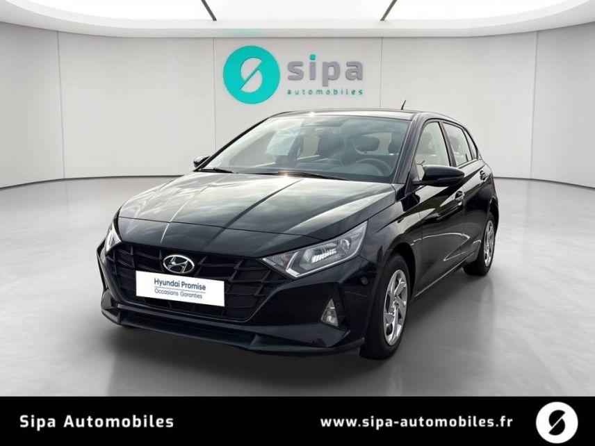 75010 : Hyundai Paris Nord - Goncourt Automobiles - HYUNDAI i20 Initia - i20 III - NOIR - Boîte manuelle - Essence sans plomb