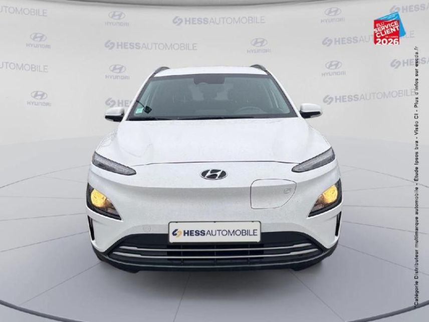 67800 : Hyundai Strasbourg - HESS Automobile - HYUNDAI Kona - Kona - Atlas White Métal - Traction - Electrique