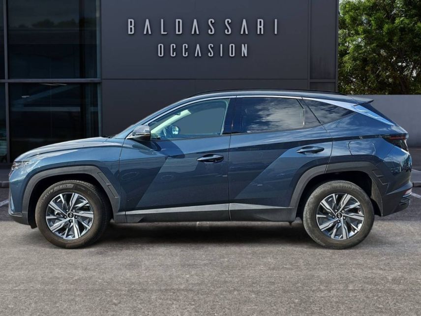 75010 : Hyundai Paris Nord - Goncourt Automobiles - HYUNDAI TUCSON Creative - TUCSON IV - TEAL - Boîte automatique - Essence / Courant électrique