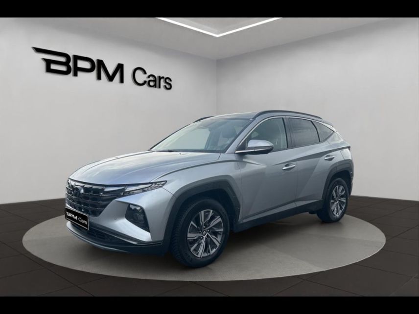 18230 : Hyundai Bourges - BPM Cars - HYUNDAI Tucson - Tucson - Shimmering Silver Métal - Traction - Hybride : Essence/Electrique