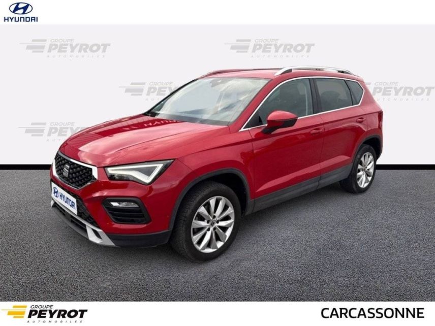 75010 : Hyundai Paris Nord - Goncourt Automobiles - SEAT ATECA Style - ATECA - ROUGE FONCE - Automate sequentiel - Essence sans plomb