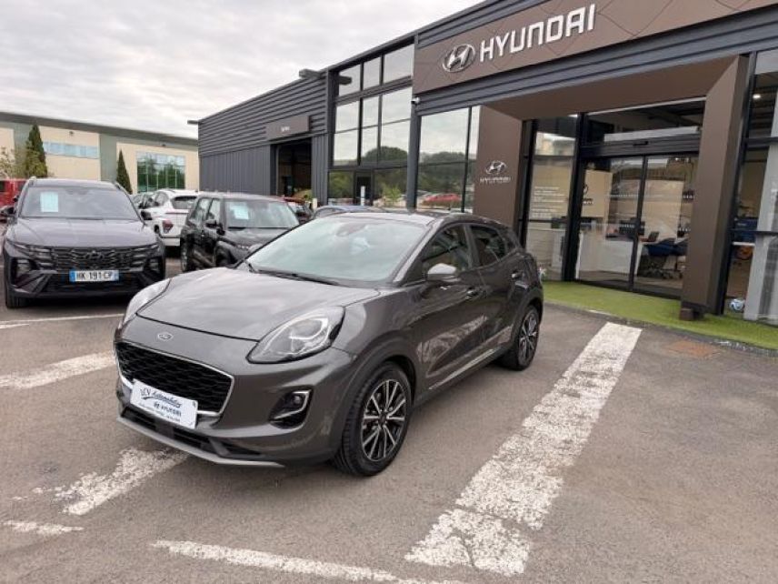 75010 : Hyundai Paris Nord - Goncourt Automobiles - FORD PUMA Titanium Business - PUMA II - Gris - Boîte manuelle - Essence / Ethanol