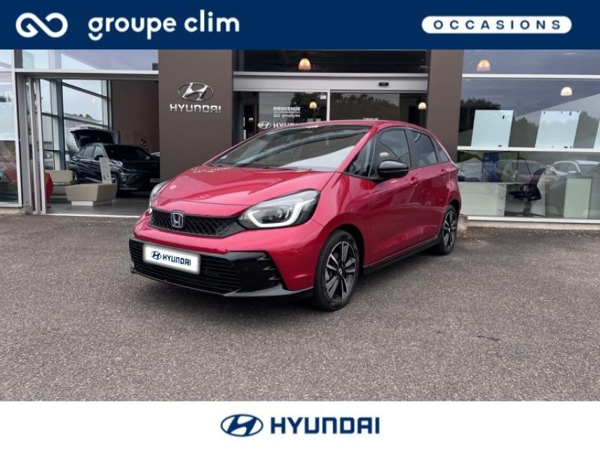 40280 : Hyundai - Groupe Clim - Mont de Marsan - HONDA Jazz - Jazz - Rouge Cristallin Premium métallisé - Traction - Hybride : Essence/Electrique