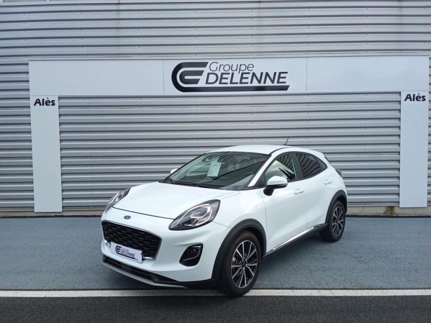 75010 : Hyundai Paris Nord - Goncourt Automobiles - FORD PUMA Titanium - PUMA II - Blanc - Boîte manuelle - Essence sans plomb