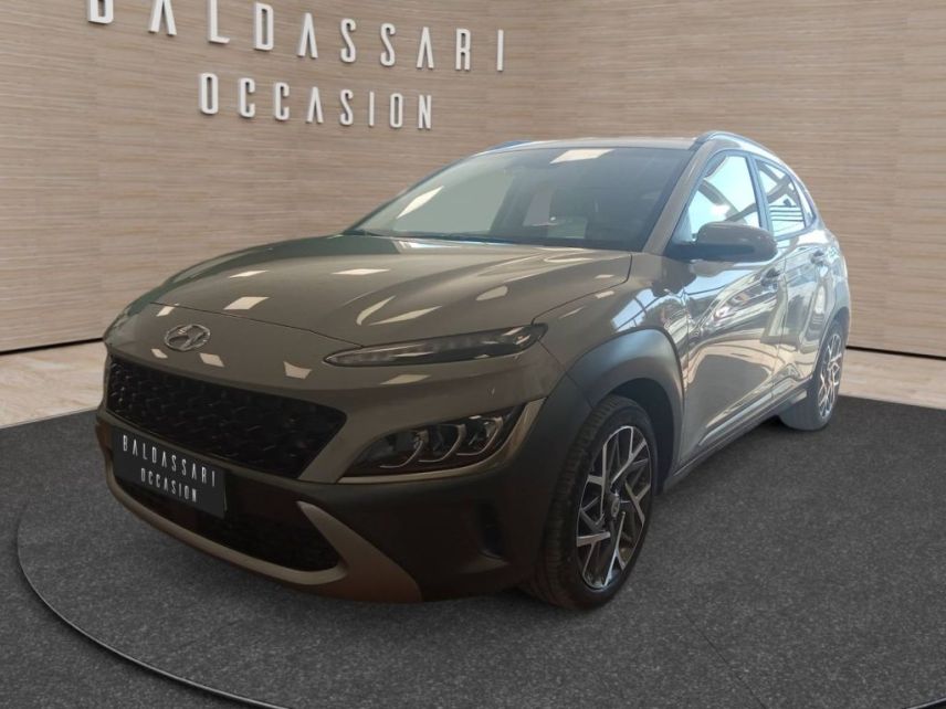 75010 : Hyundai Paris Nord - Goncourt Automobiles - HYUNDAI KONA HYBRID Executive - KONA - Gris - Automate sequentiel - Essence / Courant électrique