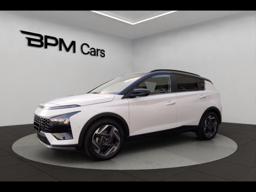 18230 : Hyundai Bourges - BPM Cars - HYUNDAI Bayon - Bayon - Atlas White/Toit+rétros Black - Traction - Essence