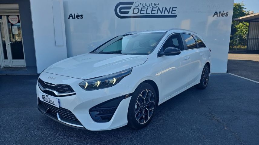 75010 : Hyundai Paris Nord - Goncourt Automobiles - KIA CEED SW GT-line - CEED III - Blanc - Boîte automatique - Essence sans plomb