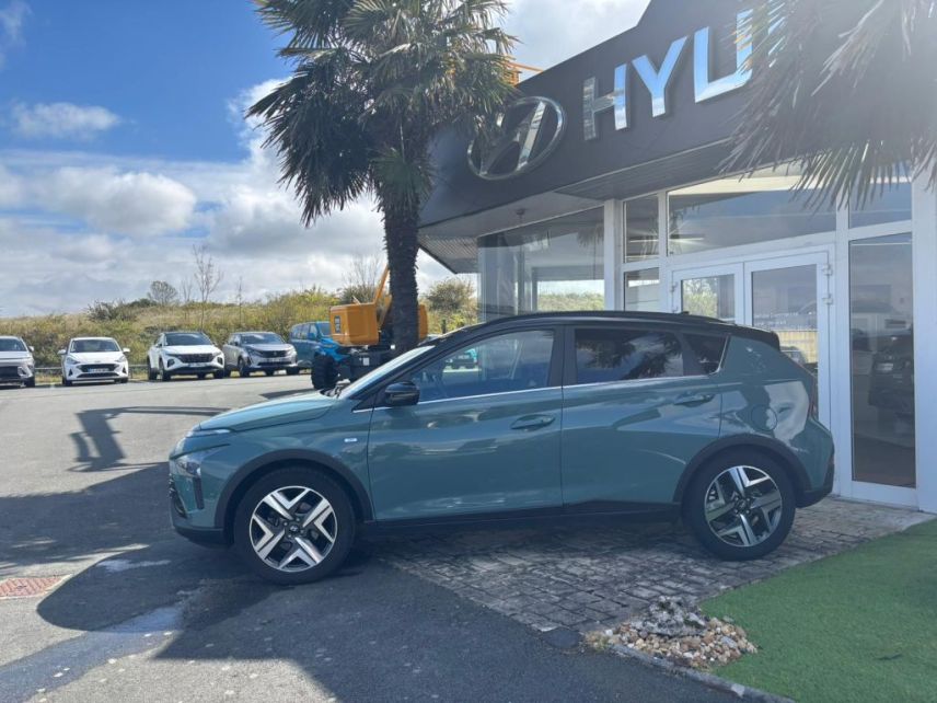 75010 : Hyundai Paris Nord - Goncourt Automobiles - HYUNDAI BAYON Executive - BAYON - Vert - Automate sequentiel - Essence sans plomb