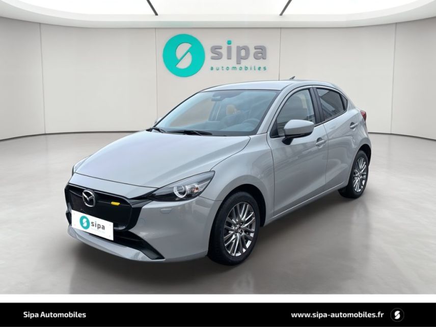 75010 : Hyundai Paris Nord - Goncourt Automobiles - MAZDA MAZDA2 2023 Exclusive-Line - MAZDA2 III - Gris - Boîte manuelle - Essence sans plomb