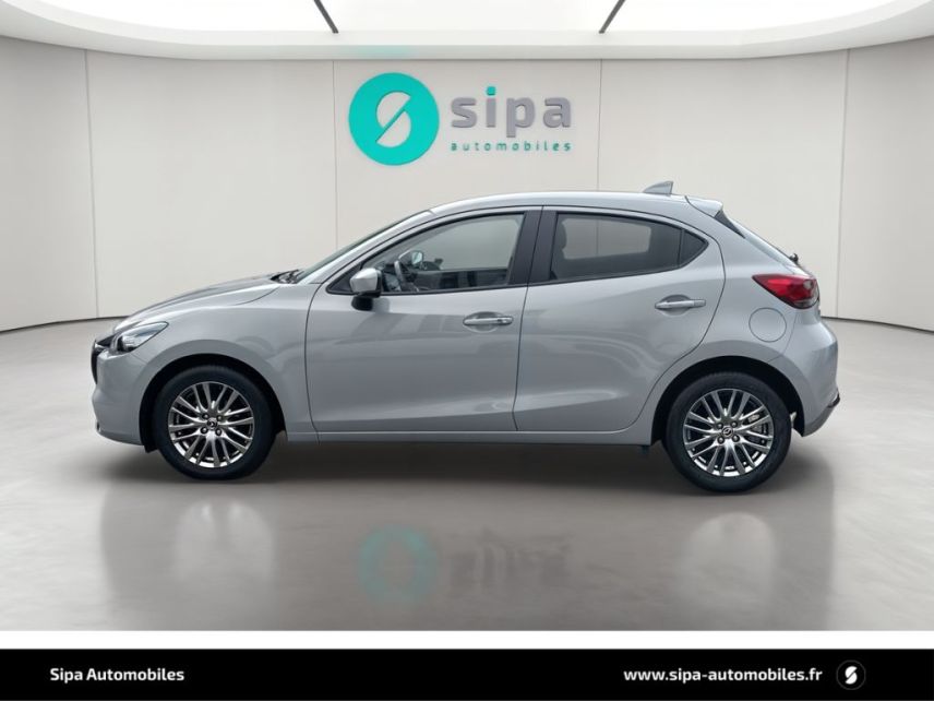 75010 : Hyundai Paris Nord - Goncourt Automobiles - MAZDA MAZDA2 2023 Exclusive-Line - MAZDA2 III - Gris - Boîte manuelle - Essence sans plomb