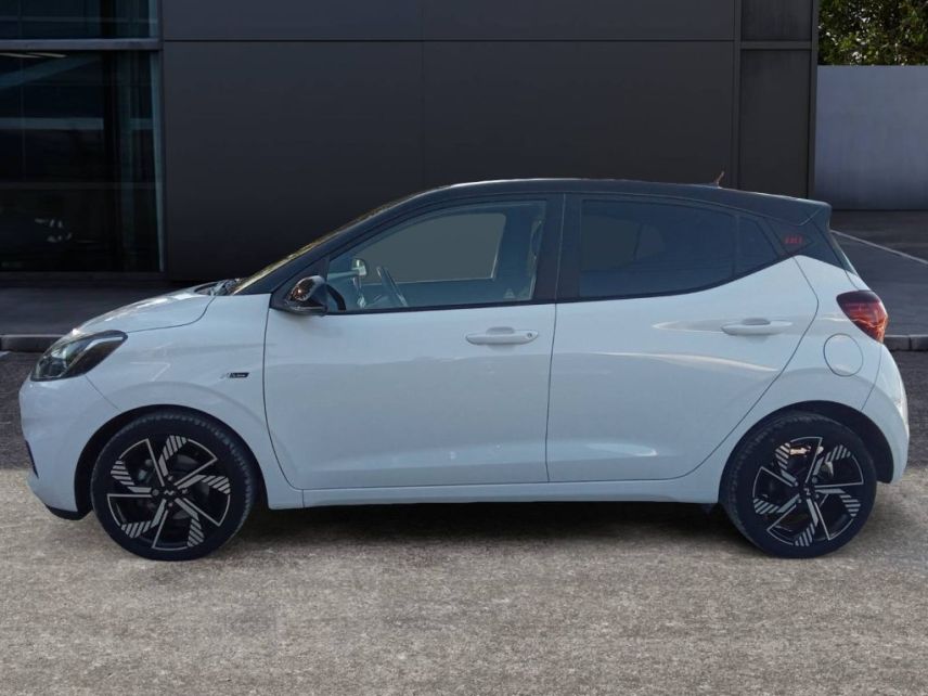 75010 : Hyundai Paris Nord - Goncourt Automobiles - HYUNDAI i10 N Line - i10 III - Blanc - Boîte manuelle - Essence sans plomb