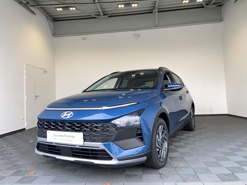75010 : Hyundai Paris Nord - Goncourt Automobiles - HYUNDAI BAYON Intuitive - BAYON - Bleu - Automate sequentiel - Essence sans plomb