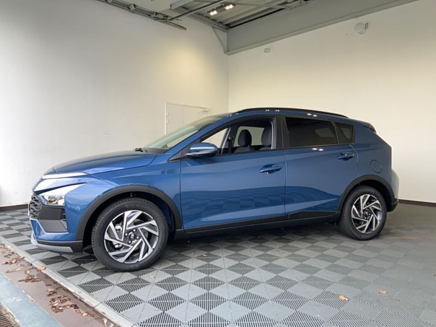 75010 : Hyundai Paris Nord - Goncourt Automobiles - HYUNDAI BAYON Intuitive - BAYON - Bleu - Automate sequentiel - Essence sans plomb